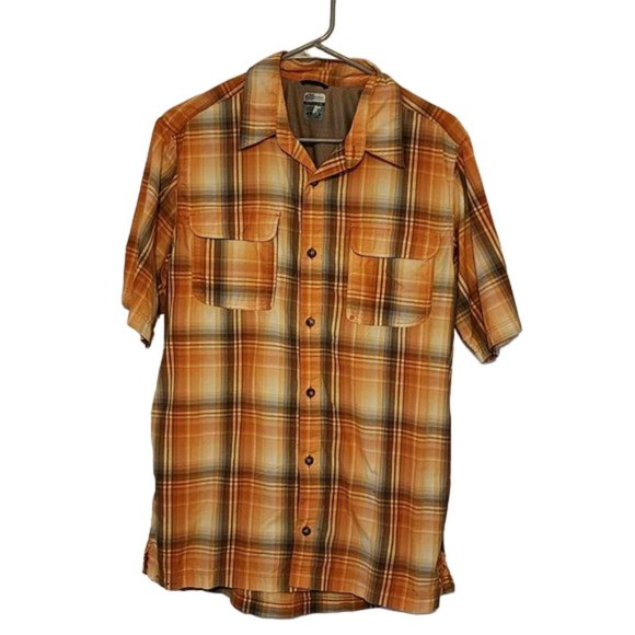 EUC Columbia Titanium Short Sleeve Button Down (L) - Picture 1 of 4